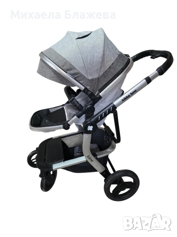 Комбинирана количка Kikkaboo 3в1, снимка 9 - Детски колички - 53632820