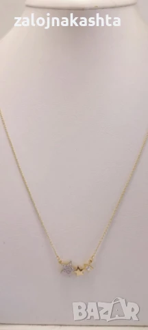 Ново Златно колие-2,03гр/14кр, снимка 2 - Колиета, медальони, синджири - 51330101