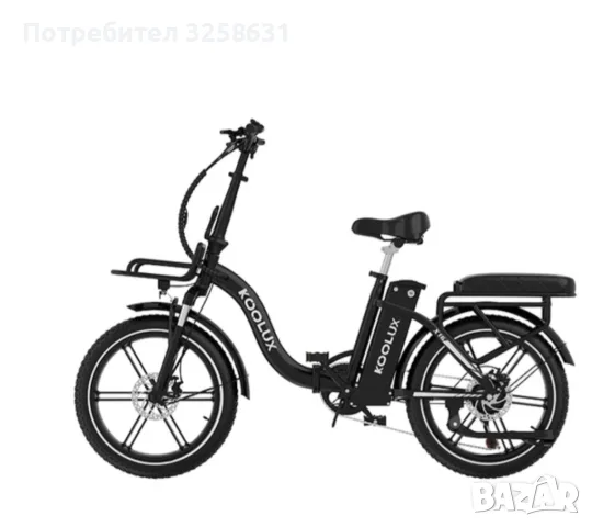 Колело електрическо марково Koolux X16, снимка 2 - Велосипеди - 55750645