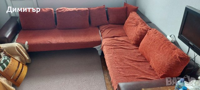 Ъглов диван, снимка 8 - Дивани и мека мебел - 41707842