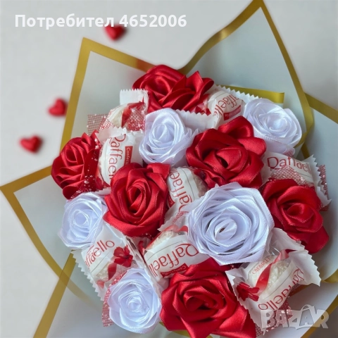 ЛУКСОЗЕН БУКЕТ С РОЗИ И RAFFAELLO – ПЕРФЕКТНИЯТ ПОДАРЪК ❤️