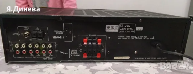 Усилвател JVC RX-212BK , снимка 5 - Ресийвъри, усилватели, смесителни пултове - 48877364