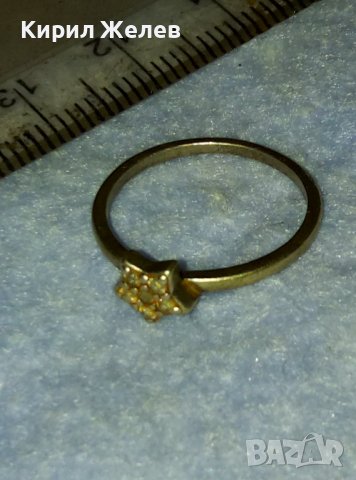 ФИН ЗВЕЗДОВИДЕН СКЪПОЦЕНЕН СРЕБЪРЕН ПРЪСТЕН СРЕБРО 925 с ФАСЕТИРАНИ ЦИРКОНИ РЪЧНА ИЗРАБОТКА 40076, снимка 9 - Пръстени - 42464548