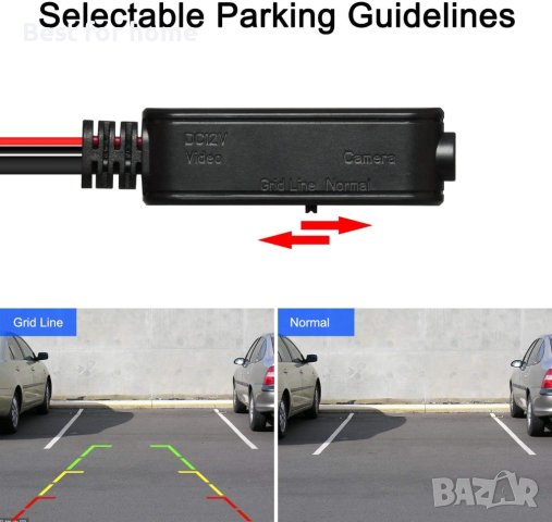 Комплект камера и монитор за задно виждане AUTO-VOX M1, снимка 5 - Аксесоари и консумативи - 41358361