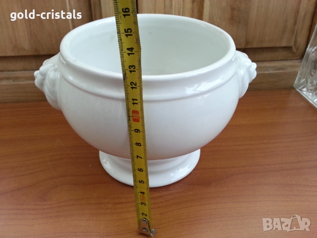 Порцеланова купа фруктиера супник кашпа , снимка 5 - Антикварни и старинни предмети - 36051842