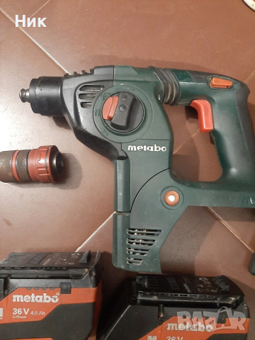 Комплект Метабо 36v, снимка 2 - Перфоратори - 53389513