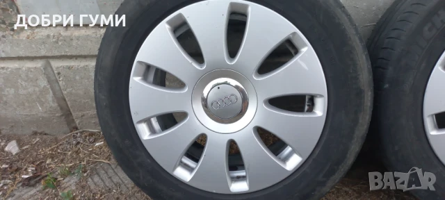 5х112 ДЖАНТИ 16 ЗА АУДИ И ВАГ ГРУПАТА С 215 55 16 МИШЕЛИН , снимка 4 - Гуми и джанти - 50885784