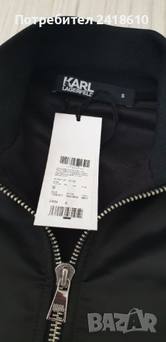 Karl Lagerfeld Sweat Jacket Full Zip Mens Size S НОВО! ОРИГИНАЛ! Мъжко Яке  Горнище!, снимка 10 - Якета - 51471375