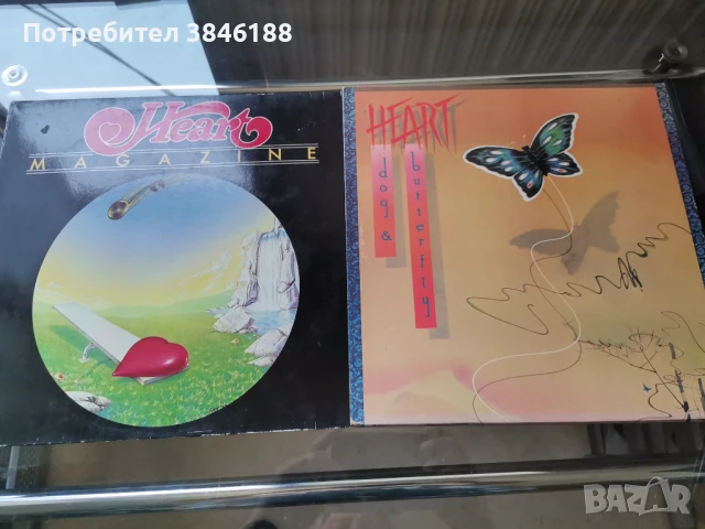 Heart - Magazine&dog & butterfly (gatefold), снимка 1