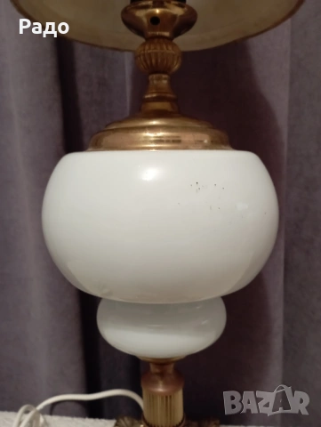Комплект от две големи старинни лампи - лампа, снимка 4 - Антикварни и старинни предмети - 47811783