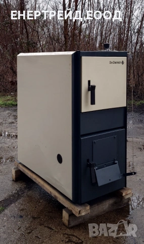 Чугунен котел на твърдо гориво Де Дитрих/De Dietrich 44 kW , снимка 3 - Отоплителни печки - 53504782