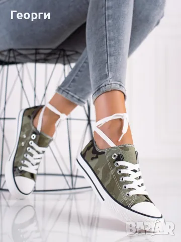 Унисекс милитъри/камуфлажни кецове, р-р 39, victory, снимка 2 - Кецове - 50244831