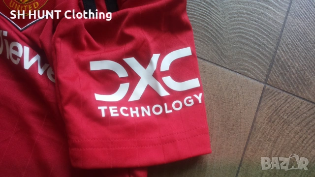 Adidas MANCHESTER UNITED Kids Footbal T-Shirt Размер 9-10 г / 140 см детска футболна тениска 19-68, снимка 8 - Детски тениски и потници - 53302409