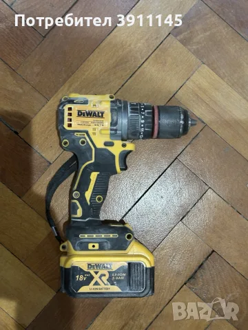DeWalt акумулаторен комплект от 4 части, перфоратор, ударен гайковерт, ъглошлайф и винтоверт, снимка 5 - Куфари с инструменти - 55863417