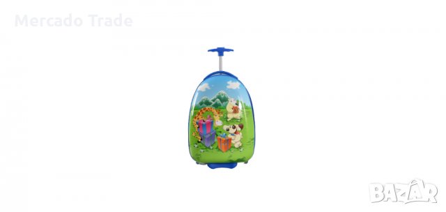 Детски куфар Mercado Trade, 3D, Поликарбон, 31799, Различни модели, снимка 2 - Куфари - 35730462