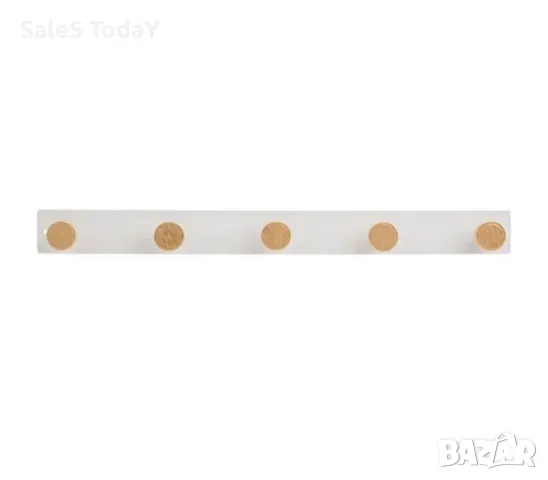 Закачалка, Бяла, 5 Места, 2x28см, снимка 3 - Закачалки - 44162938