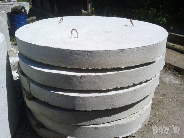 бетонен КОНУС и Капак за пръстени за септични ями, резервоари, кладенци с арматура, снимка 4 - Строителни материали - 42098540