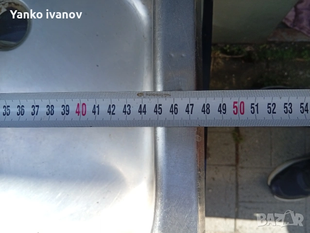 Мивка алпака 47 на 43см, снимка 2 - Мивки - 53681576