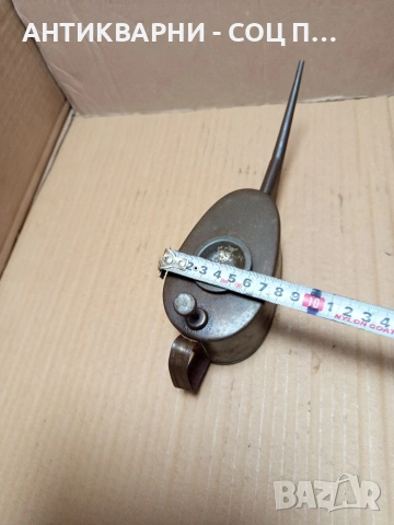 Соц Стара Метална Масльонка За Машини Техника. НОМЕР 593., снимка 9 - Антикварни и старинни предмети - 53387182