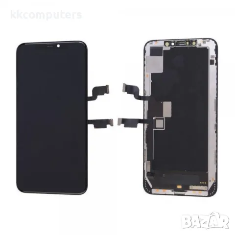 KBS OLED Съвместим LCD Дисплей за iPhone XS Max 6.5' + Тъч скрийн / Черен / Баркод : 483746, снимка 1 - Резервни части за телефони - 48044590