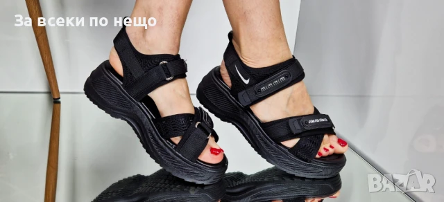 Nike Дамски Черни Сандали Найк от 36 до 41 номер Код P812