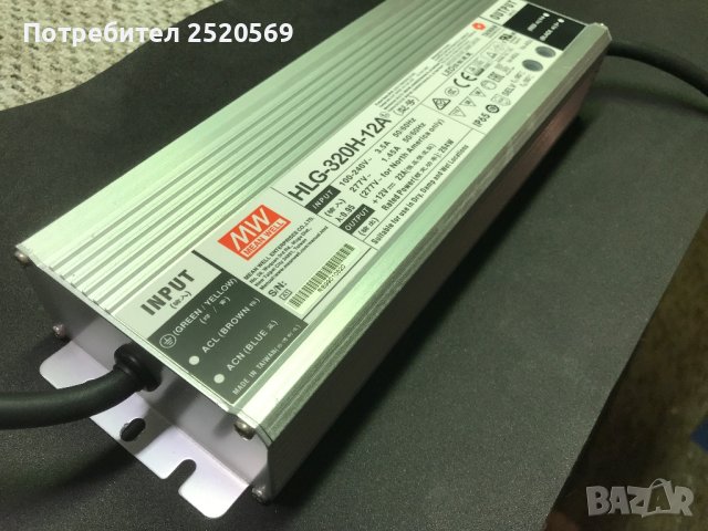 Лед захранване Mean Well 