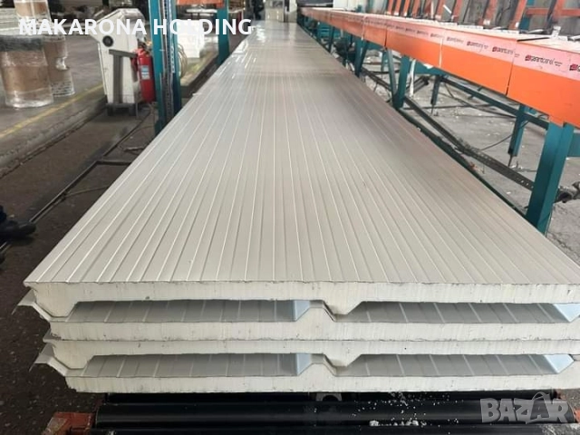 Покривен термопанел 40мм бял 3 ребра , снимка 3 - Строителни материали - 51576700