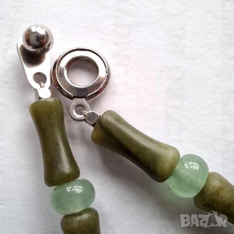 Гривна с Дзи мънисто с 21 очи, снимка 8 - Гривни - 53477056