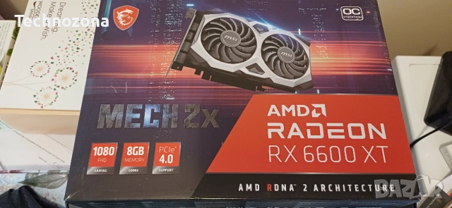 Продавам MSI Radeon RX 6600 XT – отлично състояние, снимка 5 - Видеокарти - 53257812