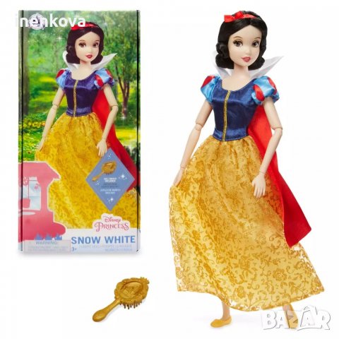 Оригинална кукла Снежанка и седемте джуджета - чупещи стави - Дисни Стор Disney Store 