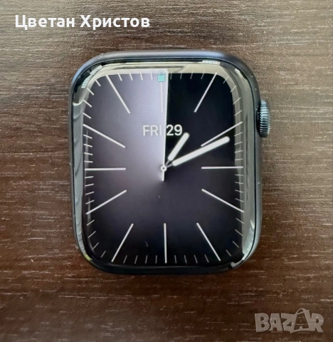 Смарт часовник Apple Watch 9, 45 мм, Midnight Aluminium Case, снимка 5 - Смарт гривни - 53437840
