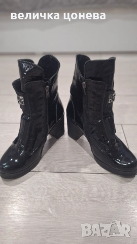 Дамски елегантни боти, снимка 2 - Дамски боти - 52678198