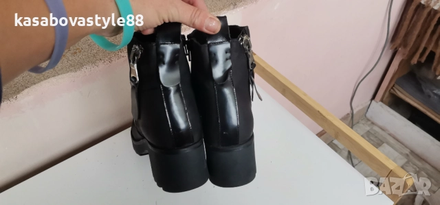 Елегантни боти O'Мoda 40 н. Естествена кожа , снимка 7 - Дамски боти - 51924533