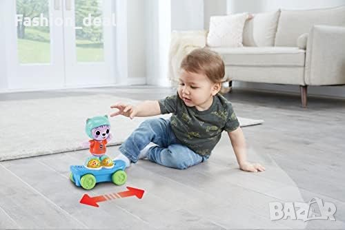 Нова VTech интерактивна бебешка играчка със светлини цифри звуци музика, снимка 3 - Образователни игри - 41465032