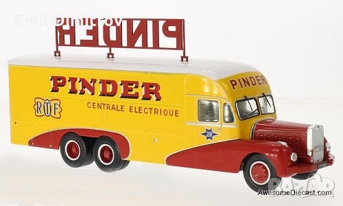 Моделче на цирков камион Bernard 28, в мащаб 1:43, снимка 8 - Колекции - 33484508