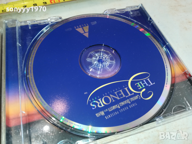 THE 3 TENORS CD-ВНОС GERMANY 1803241637, снимка 6 - CD дискове - 44824368