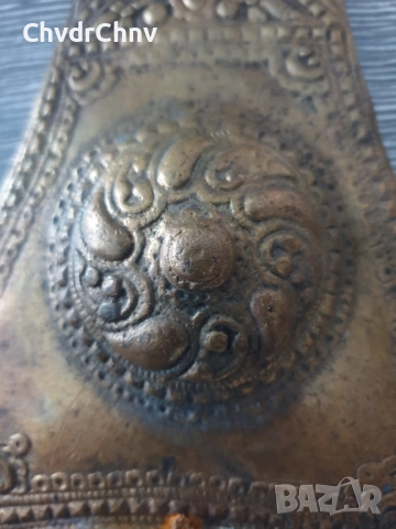 Българска бронзова пафта за колан/15см-270гр/пафти, снимка 2 - Антикварни и старинни предмети - 51567967