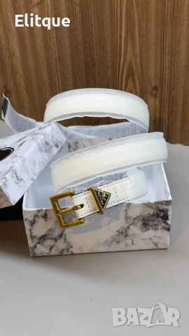 колани от естествена кожа в кутия prada, снимка 2 - Колани - 53010997