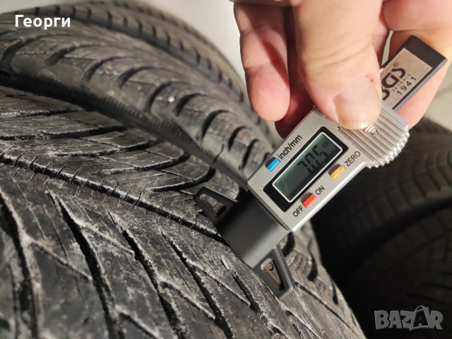 4бр.зимни гуми 225/55/19 Michelin, снимка 7 - Гуми и джанти - 53209522