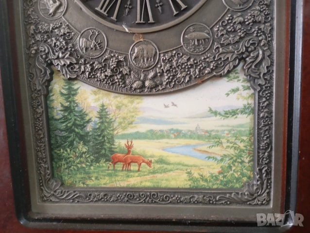 Винтидж настолен часовник, снимка 2 - Други ценни предмети - 53809669