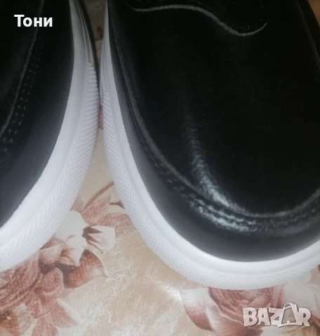 Нови Кожени Мъжки Маратонки 45, снимка 11 - Маратонки - 52793303