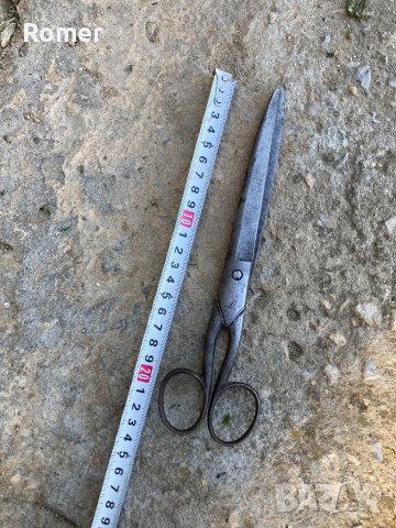 Стара ножица Bontgen & Sabin Solingen , снимка 4 - Антикварни и старинни предмети - 40567081
