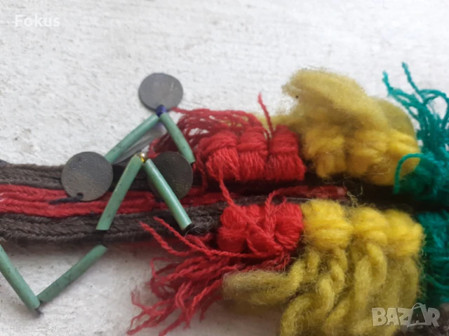 Стар етнографски накит за народна носия, снимка 2 - Антикварни и старинни предмети - 51055510