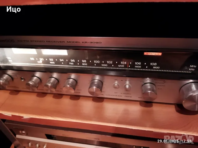 Kenwood KR-3090 ресивър., снимка 5 - Ресийвъри, усилватели, смесителни пултове - 48885114
