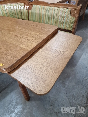 К-т Масивен Кухненски Ъгъл с Разтегателна Трапезна Маса с 2 броя Стола-внос от Германия!, снимка 10 - Други - 53560397