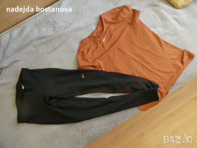 продавам сет от клин и тениска на марката nike,размер s