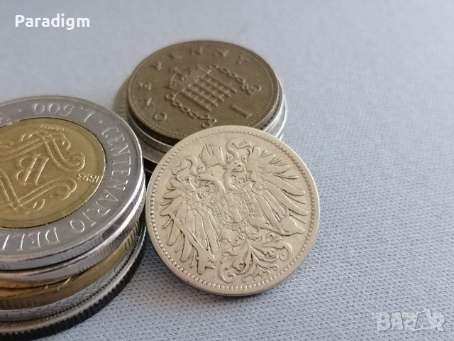 Монета - Австро-Унгария - 20 хелера | 1894г., снимка 2 - Нумизматика и бонистика - 39103027