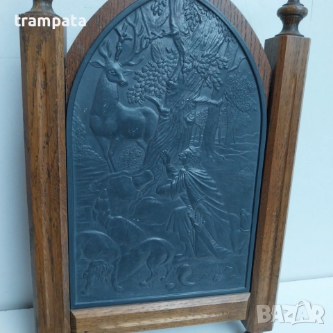 ТОП ОФЕРТА -50%  Стара немска дървена кутия за ключове ,за стена., снимка 3 - Антикварни и старинни предмети - 52326014