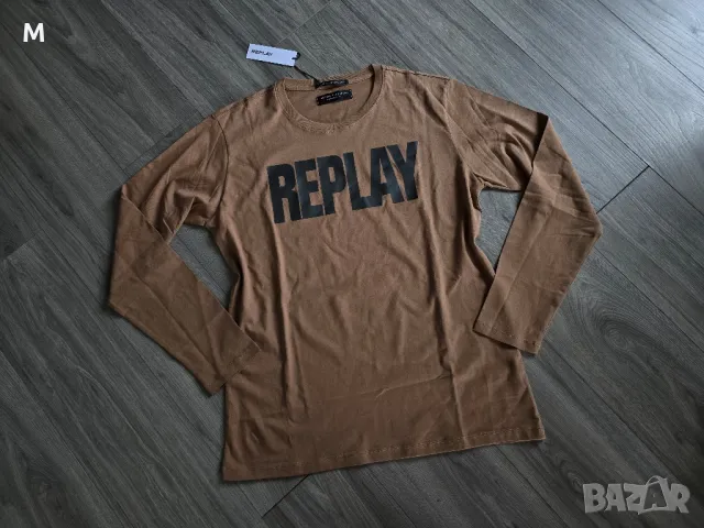 НОВА мъжка блуза REPLAY 