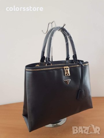Черна чанта Prada код SG-K78, снимка 3 - Чанти - 31071552